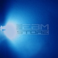 10pz Led FLAT TOP blu alta luminosità 600 mcd 5 mm 