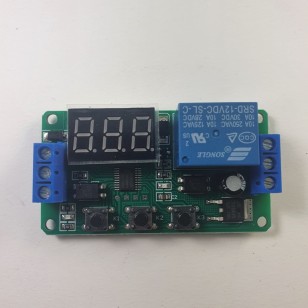 Temporizzatore PROGRAMMABILE - timer 12V con display