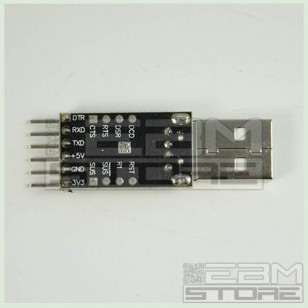 Convertitore RS232 USB TTL con CP2102