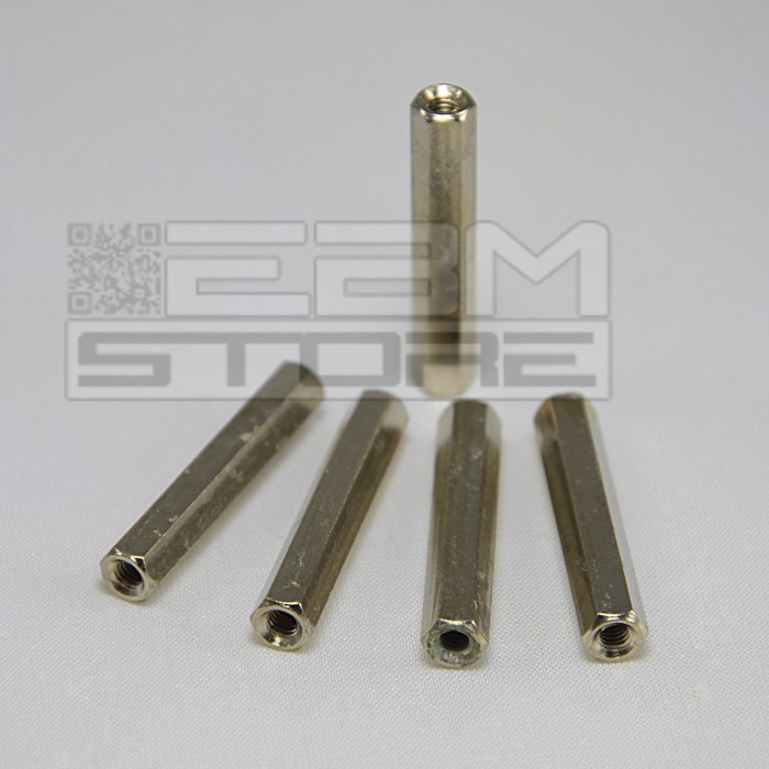 10mm Distanziali filettati esagonale Filetto int: M3 acciaio 10mm Distanziali filettati esagonale Filetto int: M3 acciaio