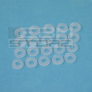 Distanziali in plastica POM nera K boccola e distanziatore in