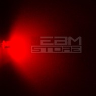 10pz Led FLAT TOP rossi alta luminosità 800 mcd 5 mm