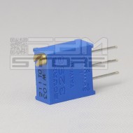 5 Pezzi Trimmer Potenziometro Multigiro 1K Ohm Boater - Regolazione Verticale Per Elettronica