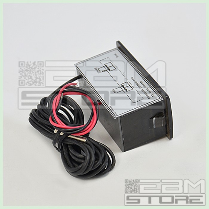 Termometro Digitale PT-6 Con Display LED - 220V - Da -50°C A +110°C - Per Acquario, Serra, Incubazione